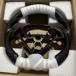 Carbon Fiber Steering Wheel Fit For Infiniti G37,G35 2007-2015 