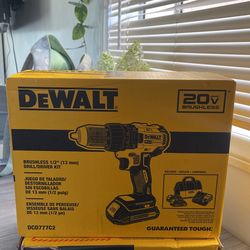 Brushless Dewalt Drill 