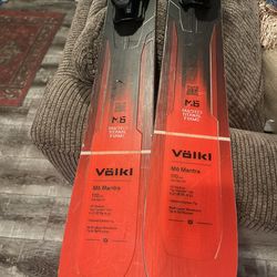 Volkl M6 Mantra Ski. 170 cm Length (135/96/119) & Marker Griffon Binding. Professionally Owned! Like New!