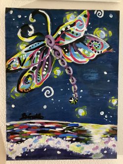 Dragonfly Painting