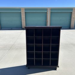 Wooden Storage Shelf