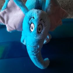 Kohls Cares HORTON HEARS A WHO Blue Elephant Dr Seuss Plush Stuffed Toy