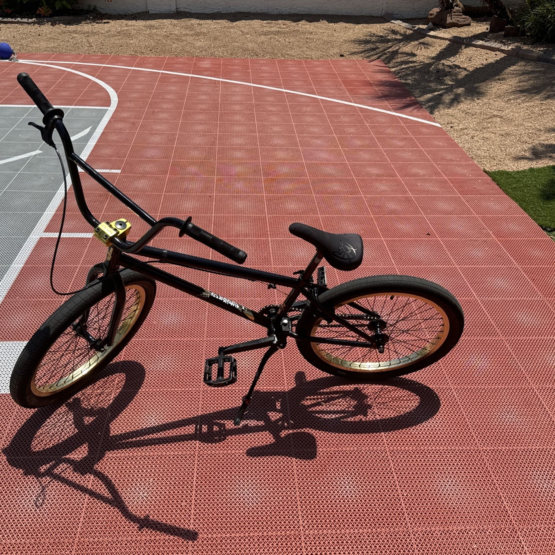 FIT BIKE CO. Series 22” BLACK AND GOLD BMX BIKE