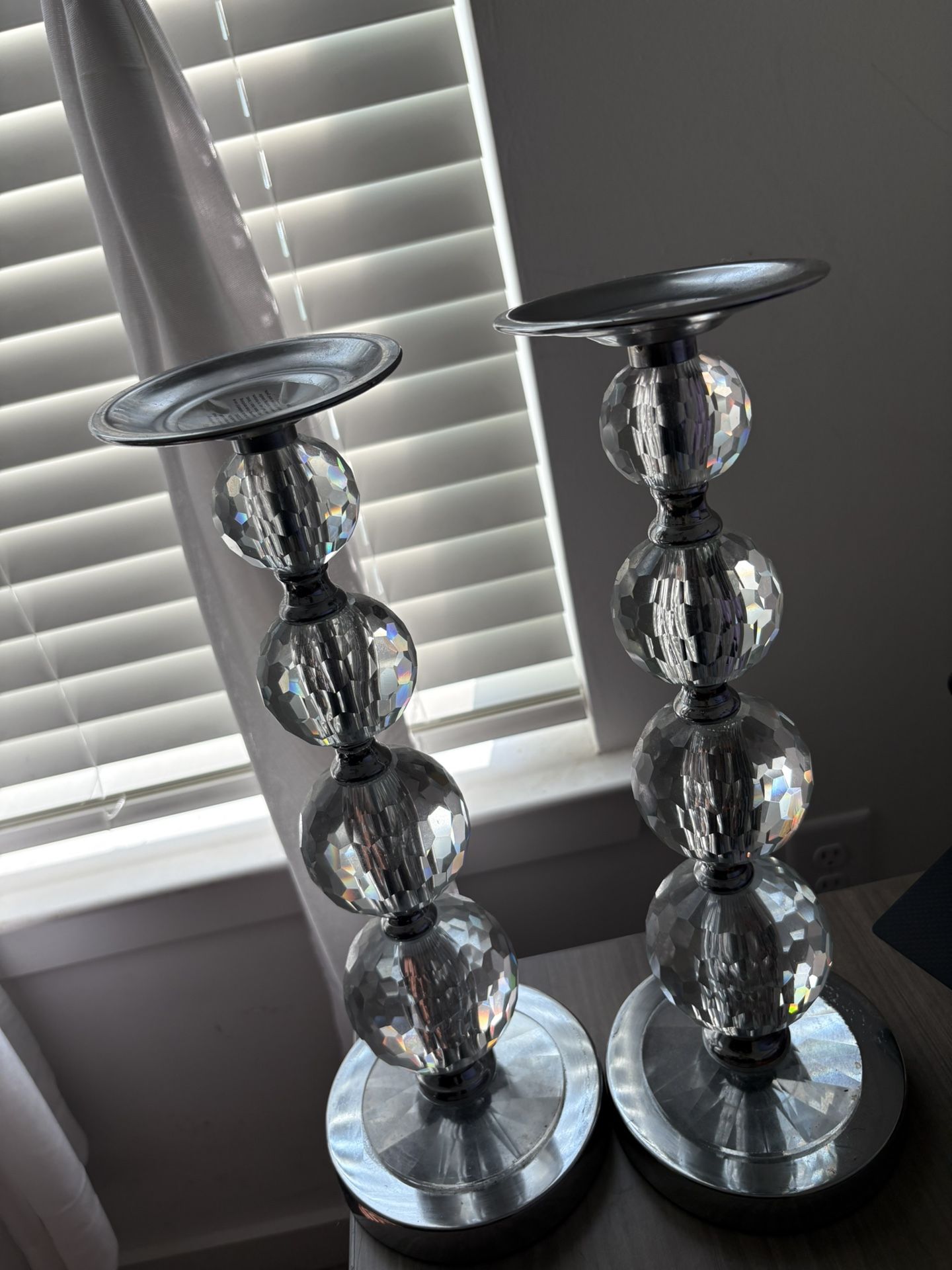 Crystal Candle Holder