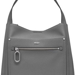 Dkny Women'S Nala Hobo Bag Dark Grey