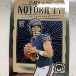 2024 Panini Mosaic - Notoriety Caleb Williams #18 (RC) Chicago Bears