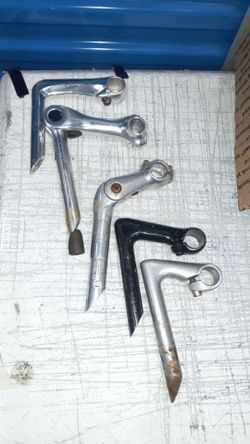 Vintage Bicycle Stem Lot of 5