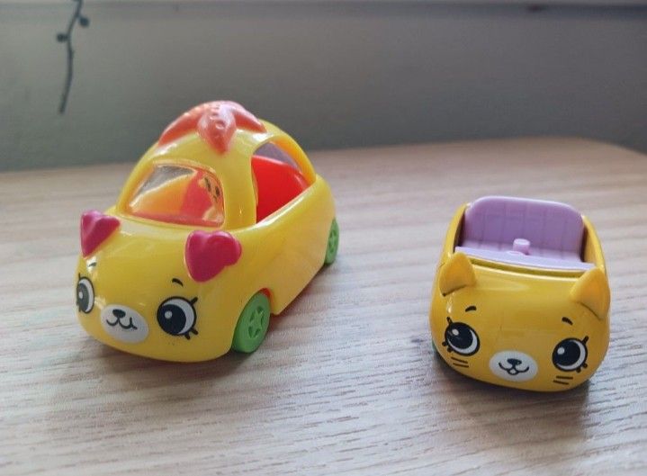 Shopkins Mini Cars 2 1/2" & 2"