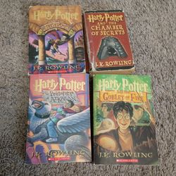 HARRY POTTER BOOKS 1-4