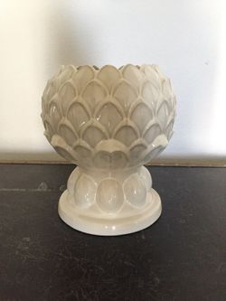 Large Decorative Artichoke Vase