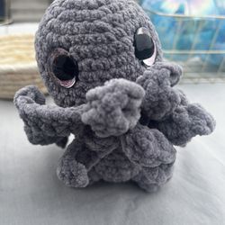 Cthulu Amigurumi Crocheted Plushy 