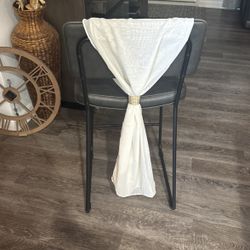 Ivory Chair Sashes For Wedding 