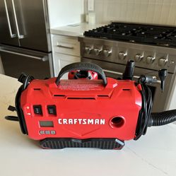CRAFTSMAN 120 Lithium Ion (Li-Ion) Air Inflator (Power Source: Battery; Car; Electric) CRAFTSMAN 120 Lithium Ion (Li-Ion) Air Inflator (Power Source: Battery; Car; Electric)