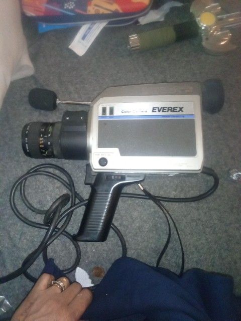 Vintage EVEREX Color Video Camera - Retro 70s/80s