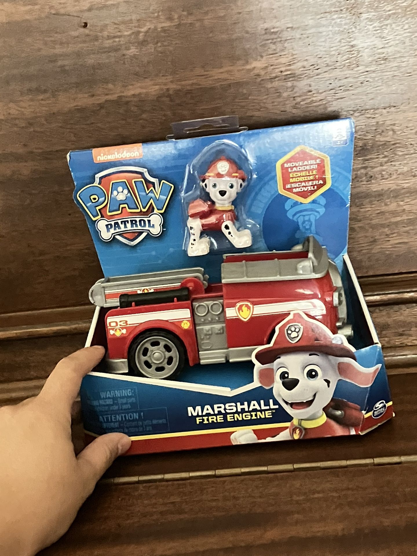 Paw Patrol Marshall and Fire Truck