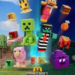 McDonald's Minecraft Toys 