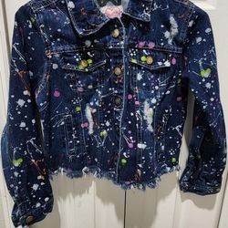 Girls Jean Jacket Size 14/16 