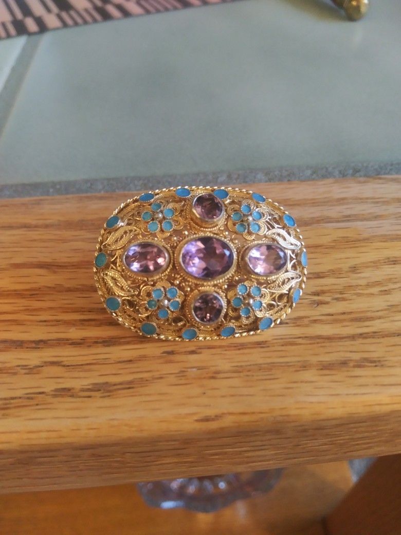 ($25) New Brooch Purchased At Smithsonian Institute In Washington DC