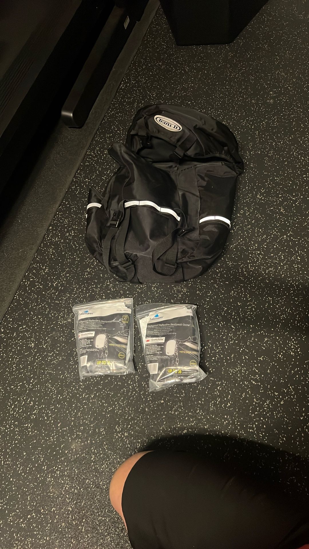 Bike saddlebag and Reflective covers