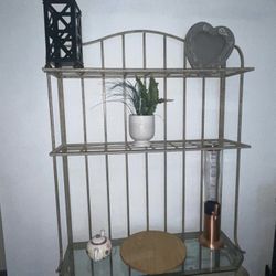  Home, (Bakers Rack) Rustic Metal ***solid/heavy***