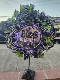 Halloween wreath