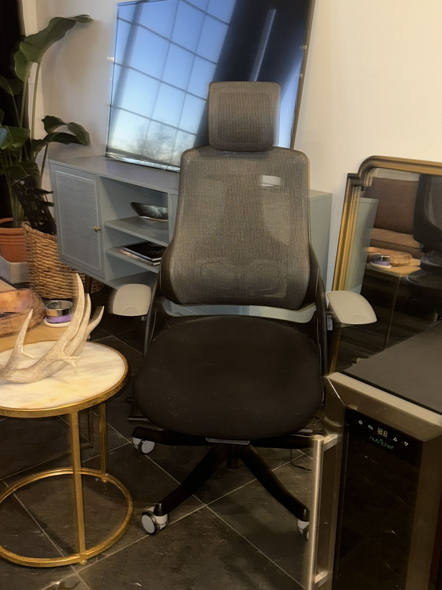 Modern Desk Chair For $40