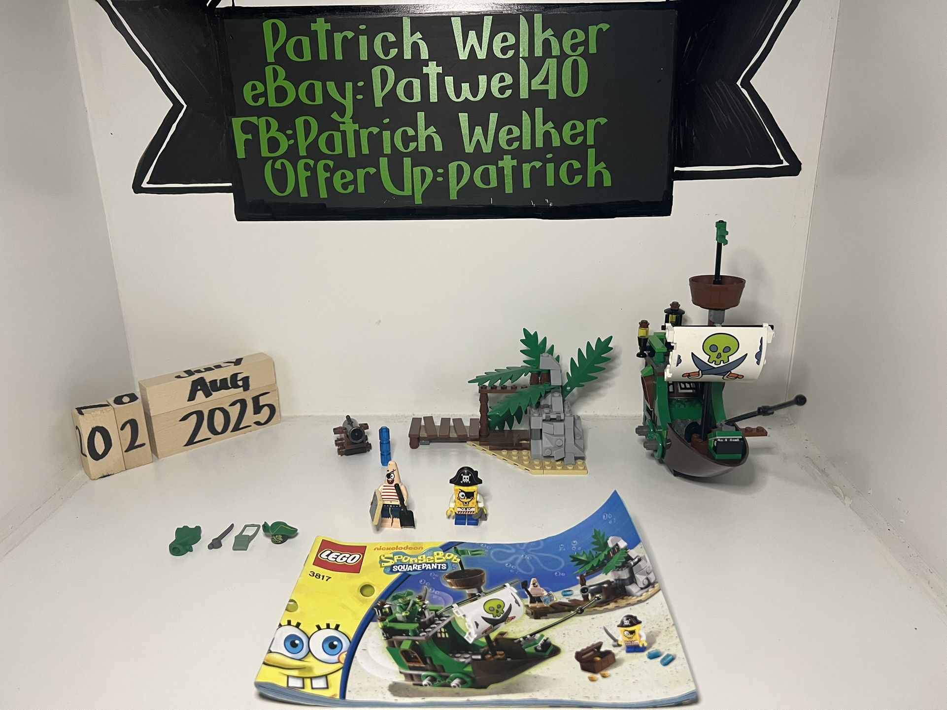 3817 LEGO SpongeBob SquarePants The Flying Dutchman