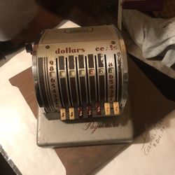 Antique Check Writer