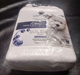 New Sealed Lillian Ruff Berry Blue Brightening Face Body Wash Dog 1 Gallon Blueberry