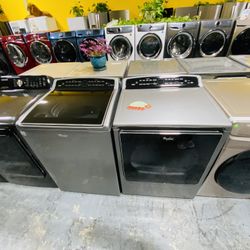 Whirlpool Jumbo Washer And Gas Dryer 11$ Down Payment 