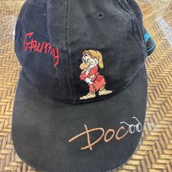 Vintage Walt Disney World Snow White And The Seven Dwarfs  Baseball Cap