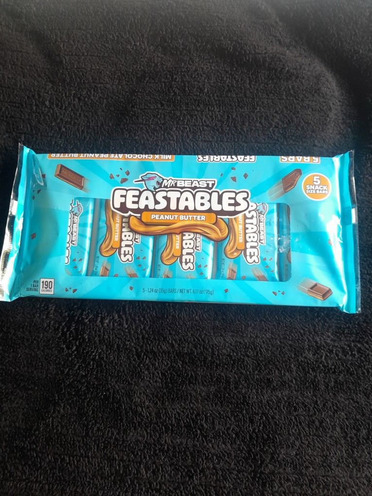 Mr Beast peanuts butter Feastables
