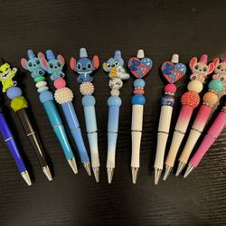 Stitch & Angel Beaded Pens 
