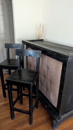 Solid Wood Bar