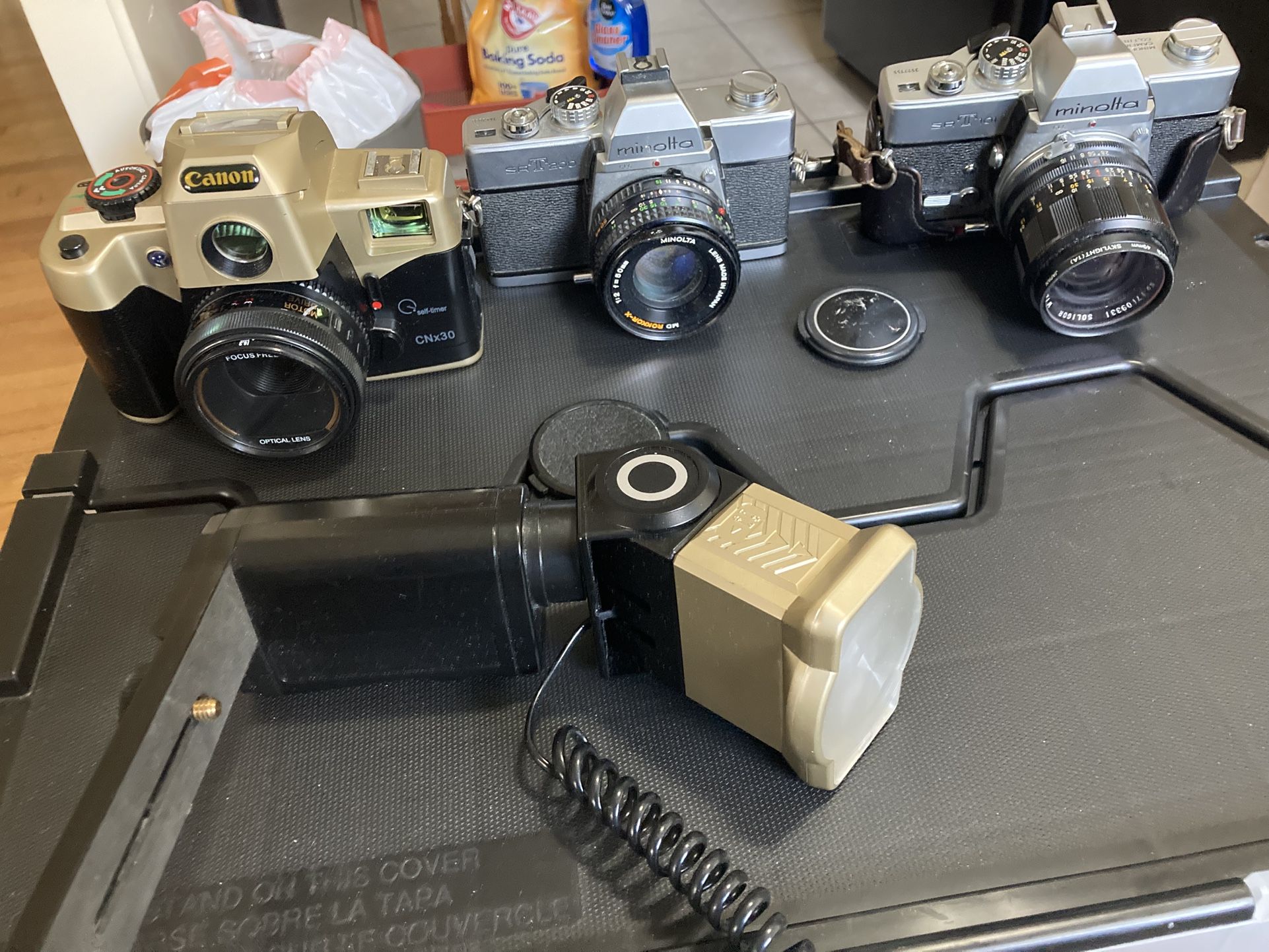 35 mm Cameras. Group of 3