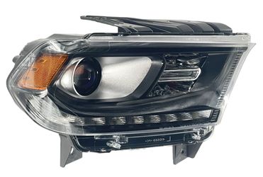 Right Side Halogen Headlight Headlamp W/LED Running Lamp For Dodge Durango 16-20