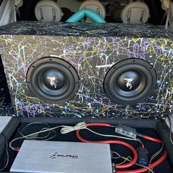 Pair of 10” Adire Brahma Subwoofers with T Line Enclosure
