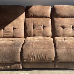 Electric Reclining Sofa – Dual Power Recliners