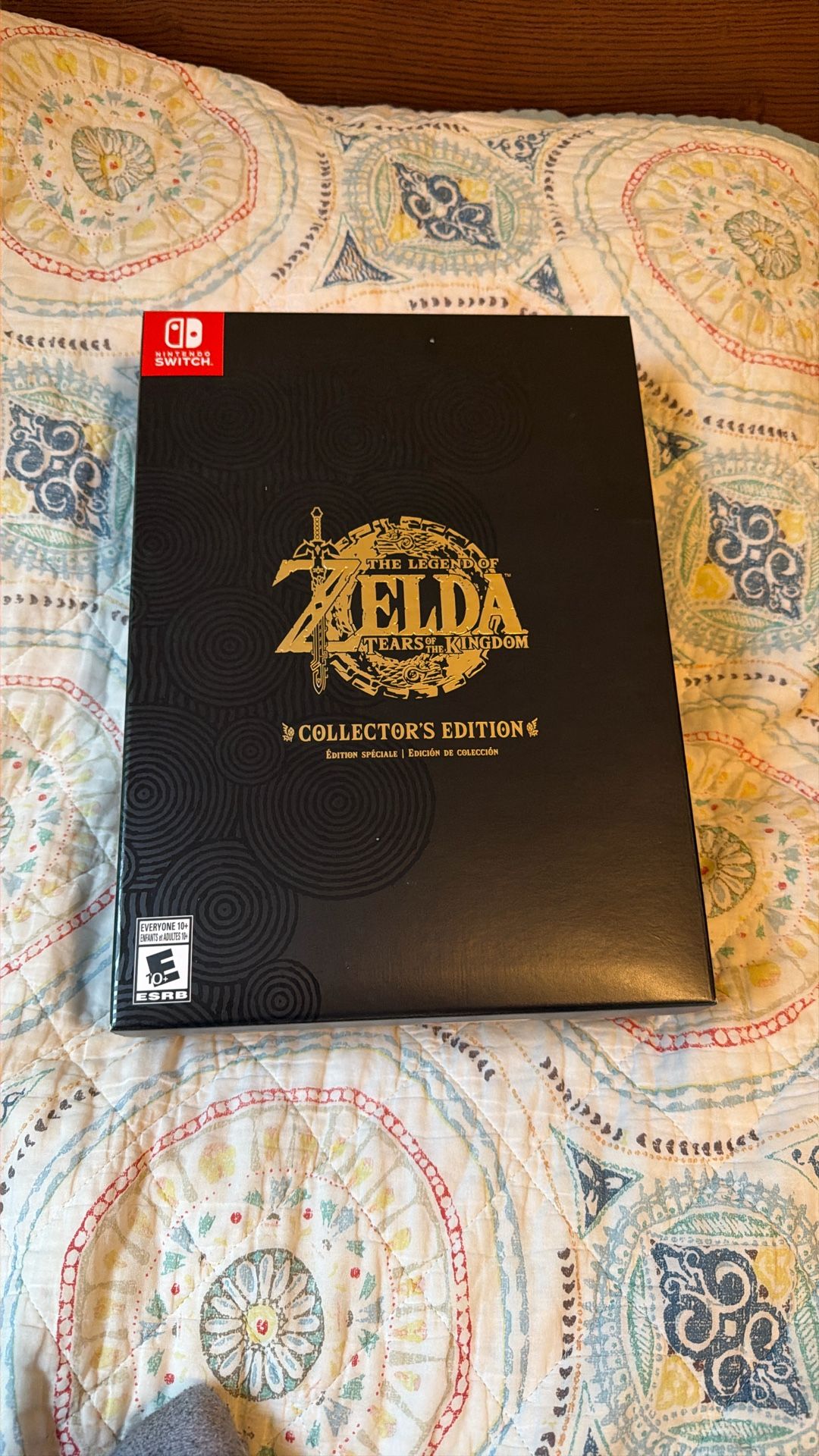 Factory Sealed - Legend Of Zelda Tears Of The Kingdom Collectors Edition - For Nintendo Switch