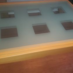 Calligari's Expandable glass top dining table (Made in Italy)-seats 8