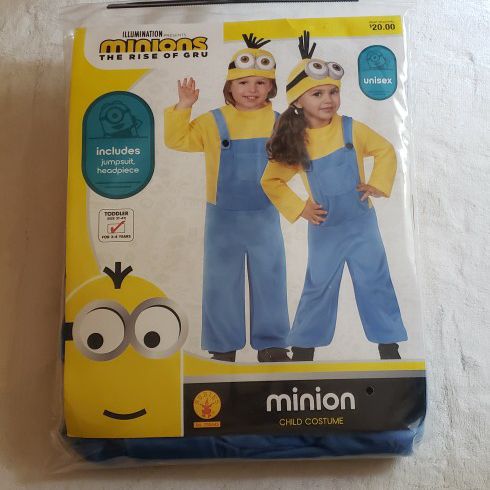 Toddler Minion Kevin Costume 3-4 T