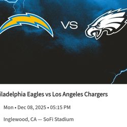 Chargers vs. Eagles 2025