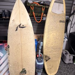 Rusty And TOMO Surfboards