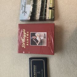 Don Mattingly Danbury Mint 13 Card Porcelain Album — The Dimaggio Albums (2 Volumes) — 2003 NY Post Yankees Century Set 1-10        