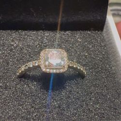 Authentic Pandora Sparkle Halo Ring – S925 Sterling Silver – With Box