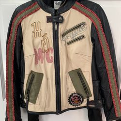 Ladies Vintage Leather Jacket  Harley - Davidson
