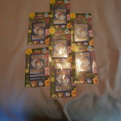 7 Rare Pokemon Packs - 2012 MJ Holdings Series 