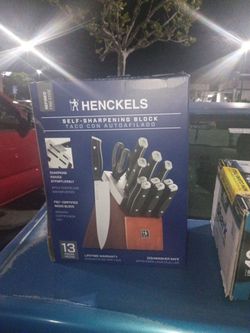 Henckles 13 piece knives set