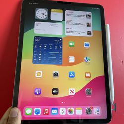 128GB Apple IPad Pro 11” 4th Generation (2022 Model / M2 chip) Wi-Fi + Cellular (5G Unlocked) Keyboard, Pen & Accessories