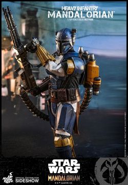Hot Toys TMS010 Heavy Infantry Mandalorian Star Wars 1/6 Figure